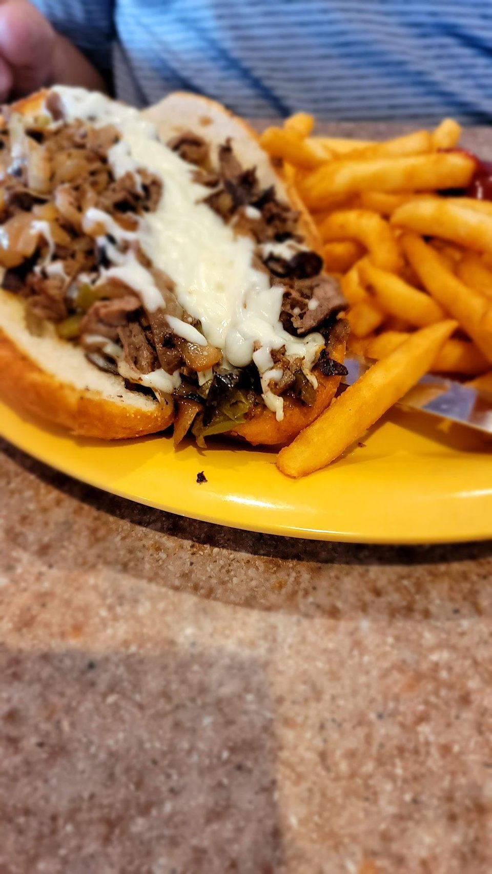 Philly Cheese Steak Sandwich